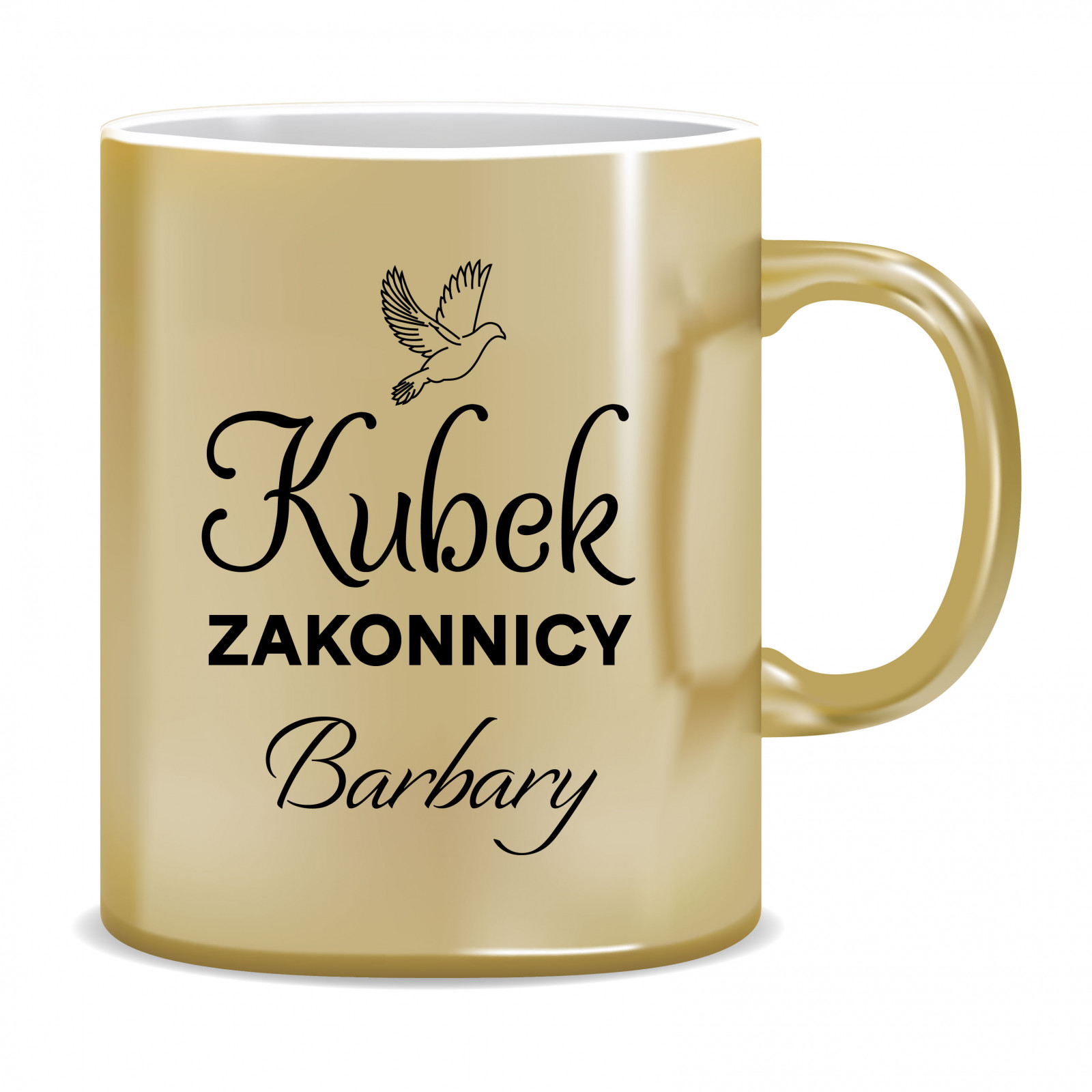 Kubek Złoty dla kubek dla siostry zakonnej (Kubek zakonnicy)