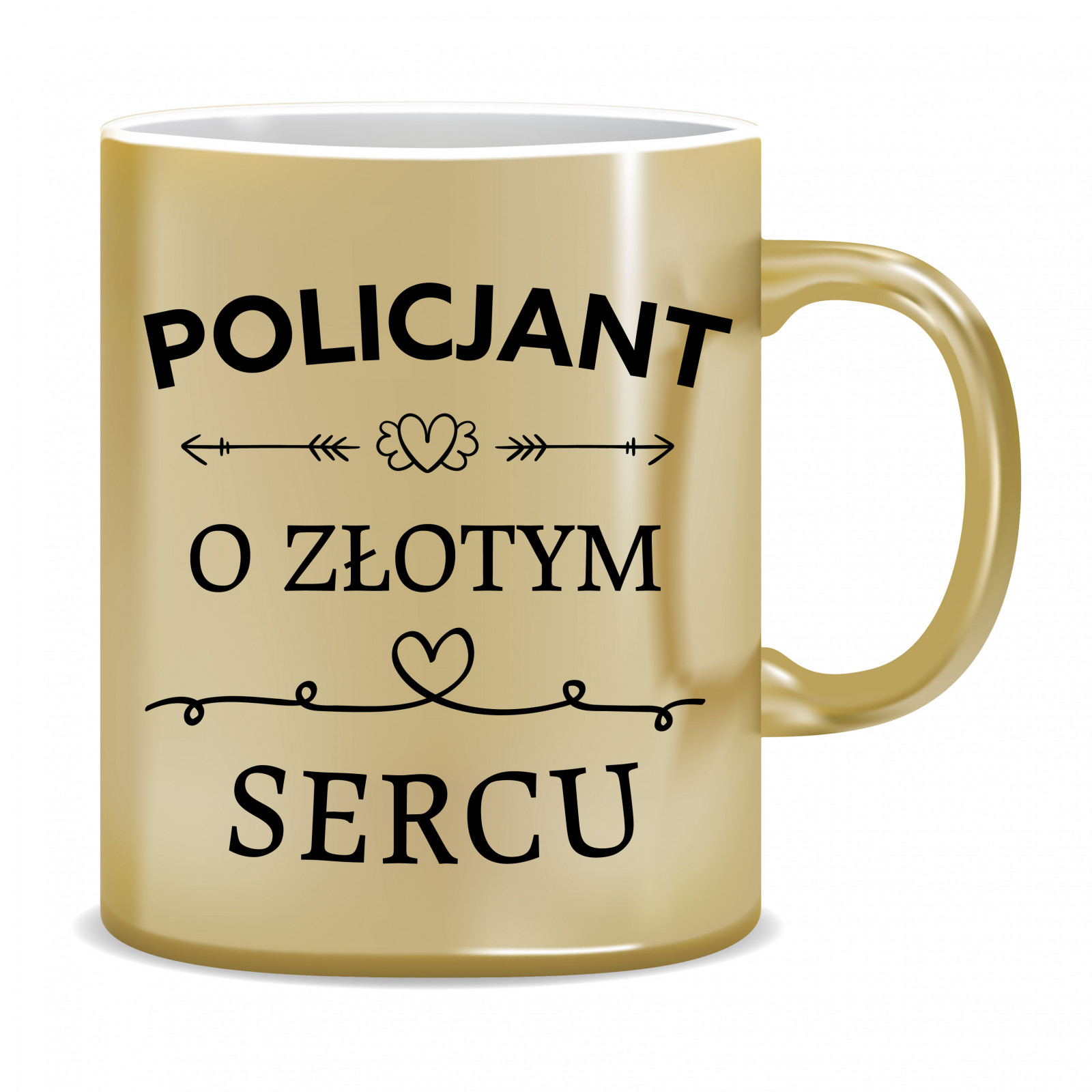 Kubek Złoty dla policjanta (Policjant o złotym sercu)