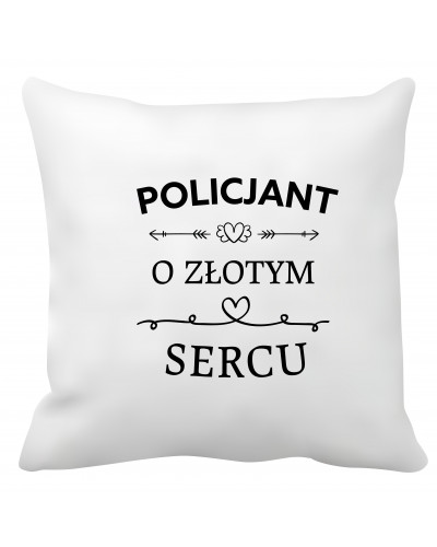 Poduszka dla policjanta (Policjant o złotym sercu)