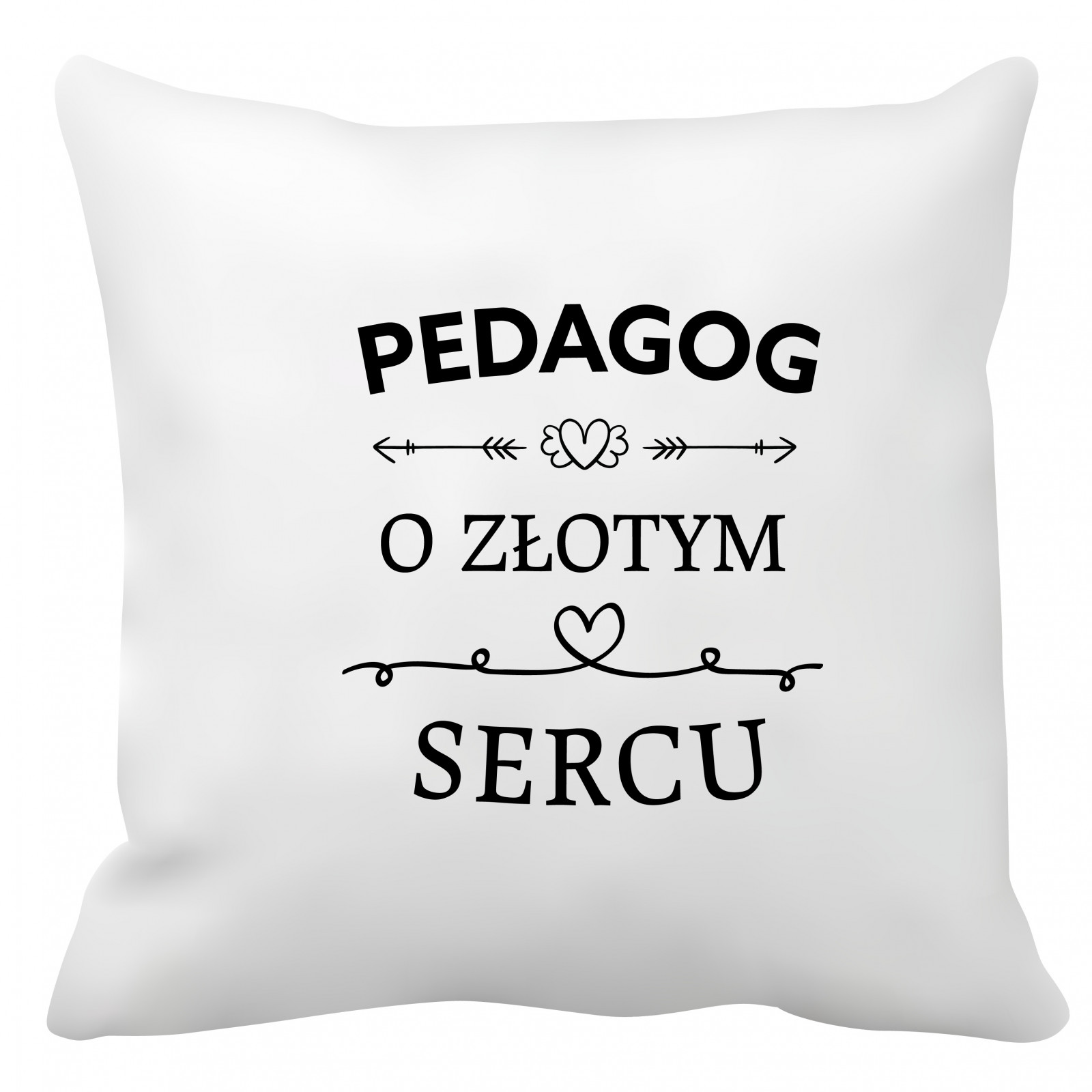 Poduszka dla pedagoga (Pedagog o złotym sercu)