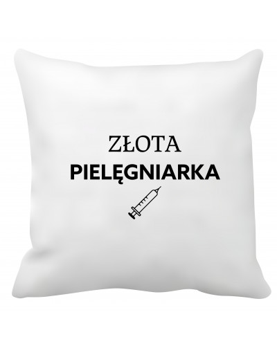 Poduszka dla pielęgniarki (Złota pielęgniarka)