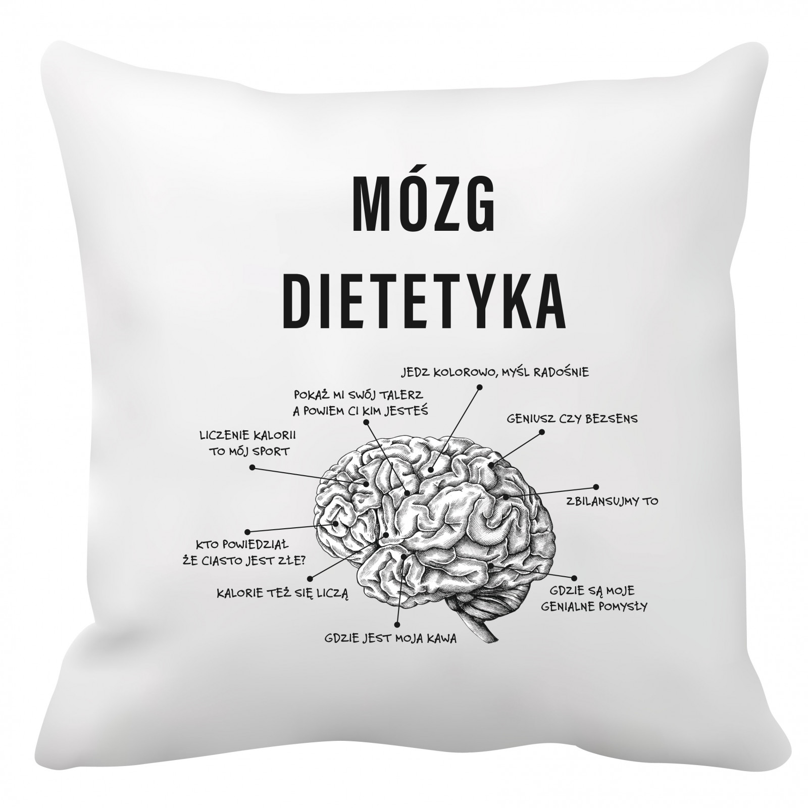 Poduszka dla dietetyka (Mózg dietetyka)