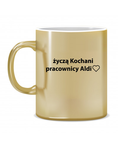 Kubek Personalizowane na odejście z pracy (Aldi)