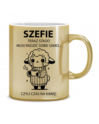 Kubek Złoty na pożegnanie Szefa (Teraz stado musi radzić sobie