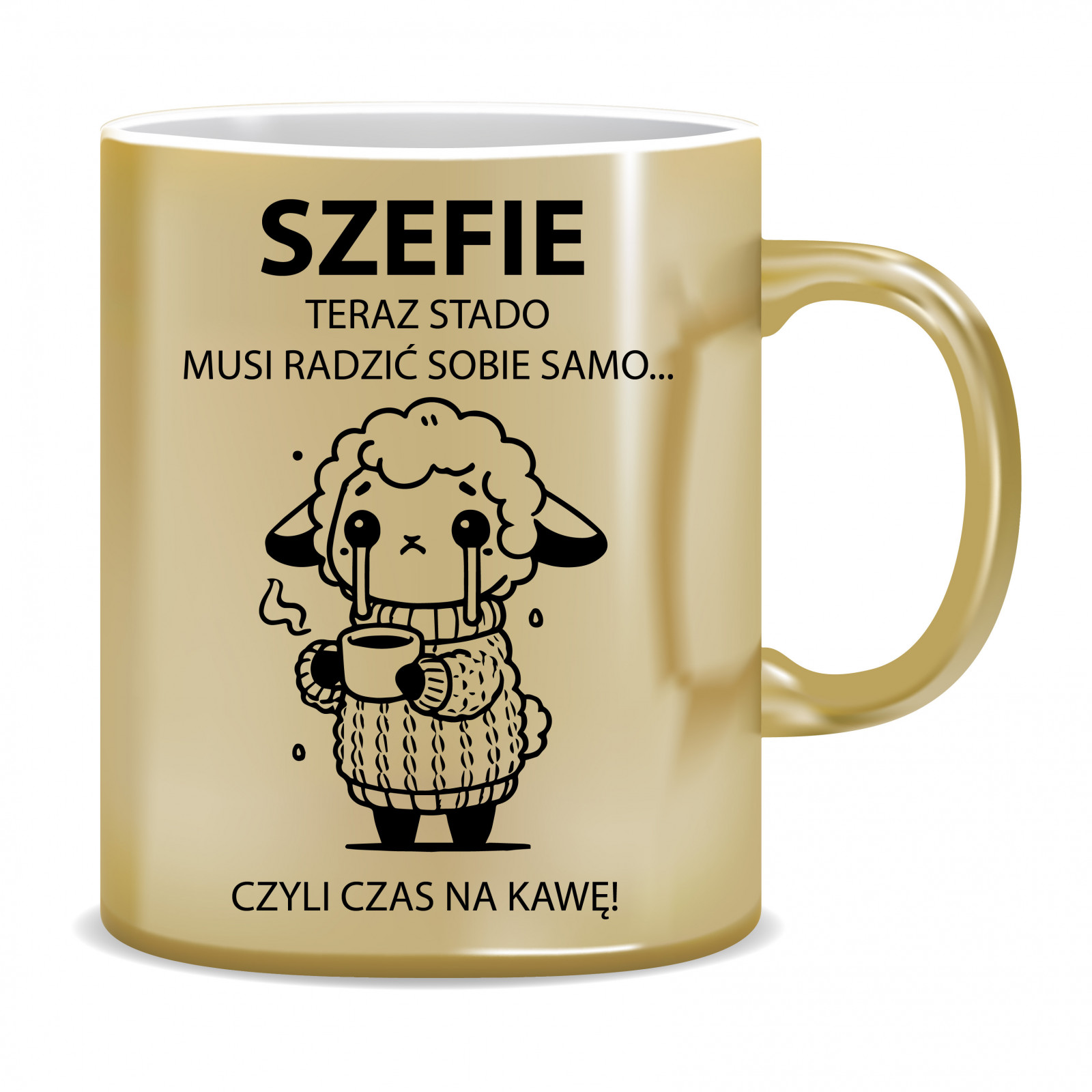 Kubek Złoty na pożegnanie Szefa (Teraz stado musi radzić sobie