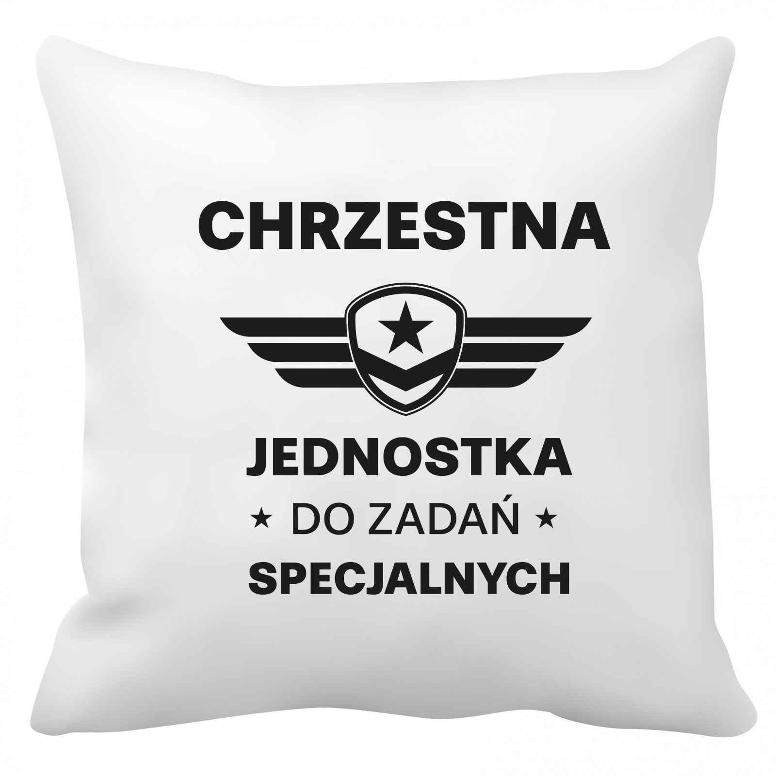 Poduszka dla chrzestnej (Chrzestna jednostka do zadań