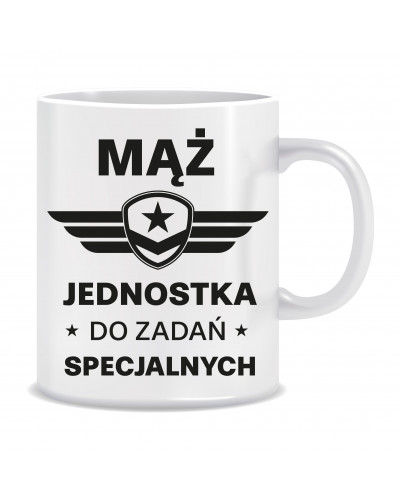 Kubek dla męża (Mąż jednostka do zadań specjalnych)