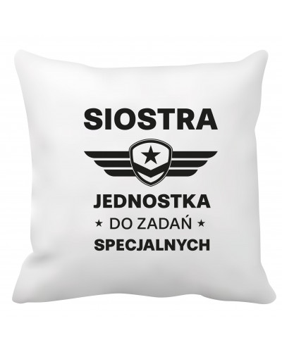 Poduszka dla siostry (Siostra jednostka do zadań specjalnych)