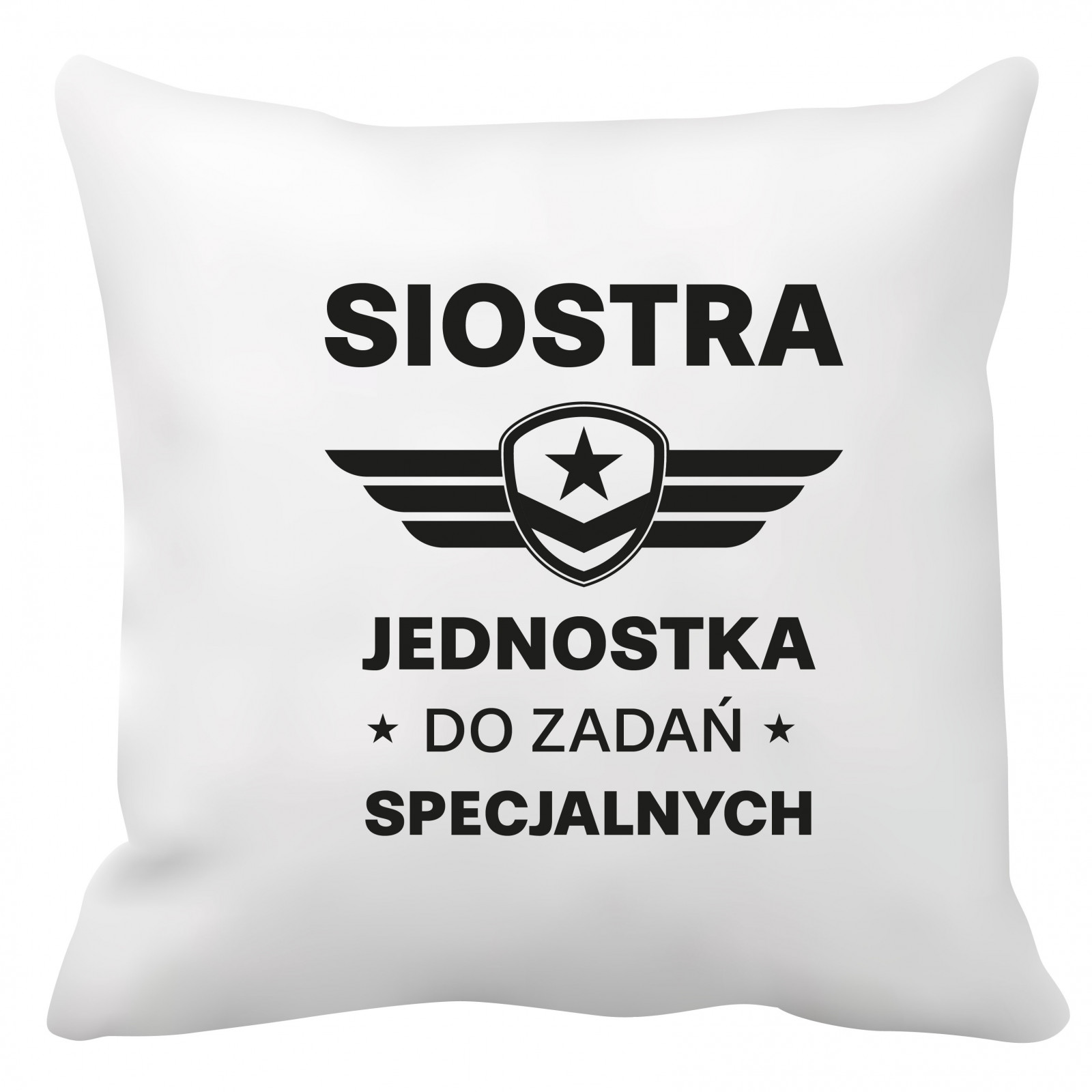 Poduszka dla siostry (Siostra jednostka do zadań specjalnych)