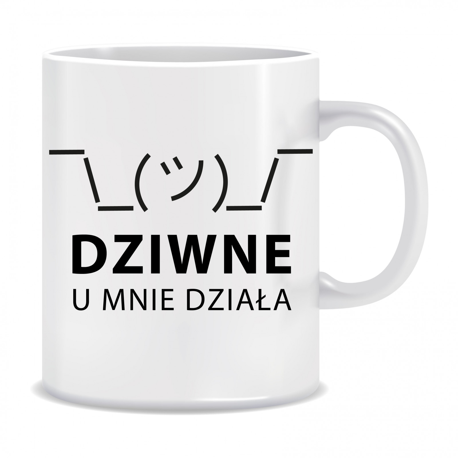 Kubek dla programisty, informatyka (Dziwne u mnie działa)