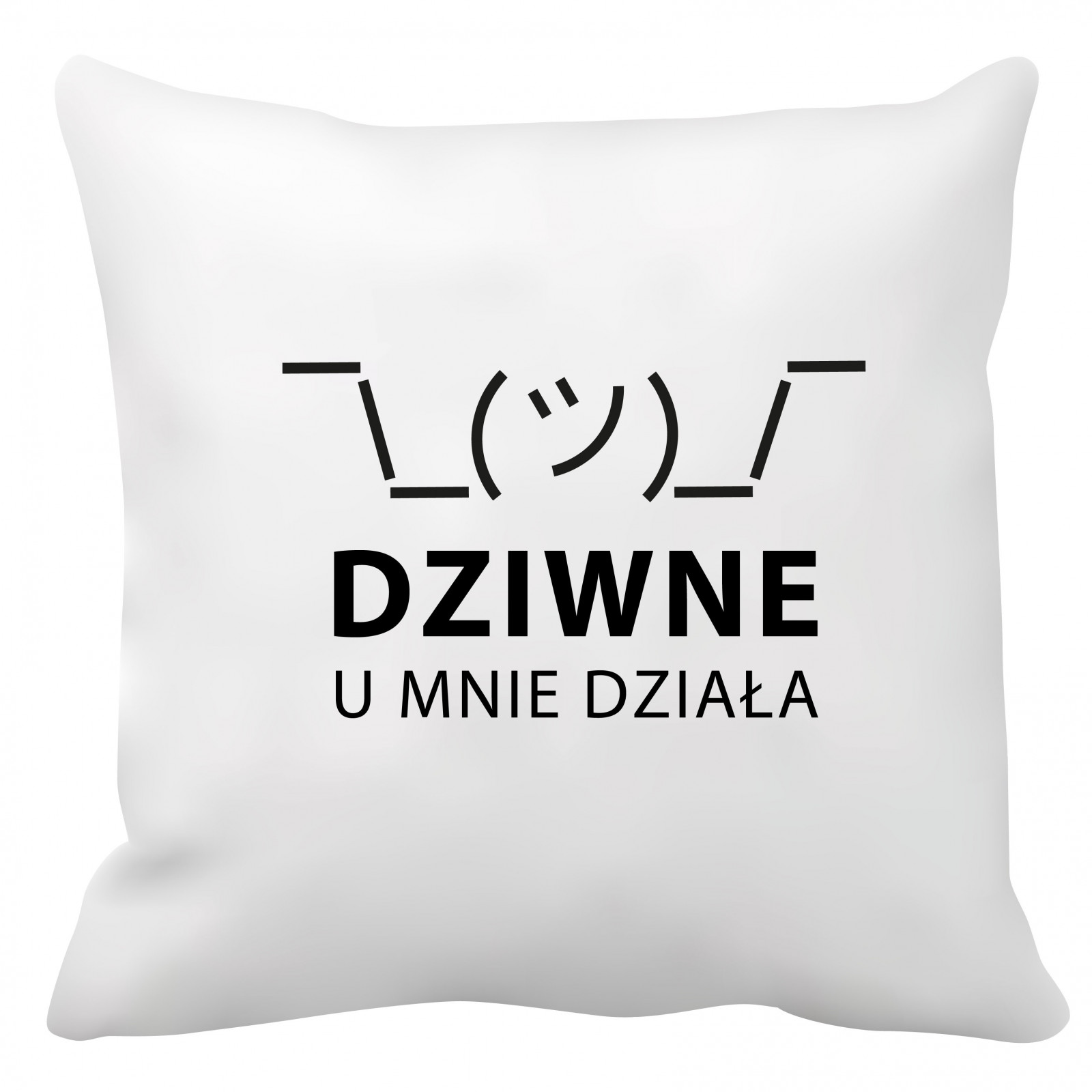 Poduszka dla programisty, informatyka (Dziwne u mnie działa)