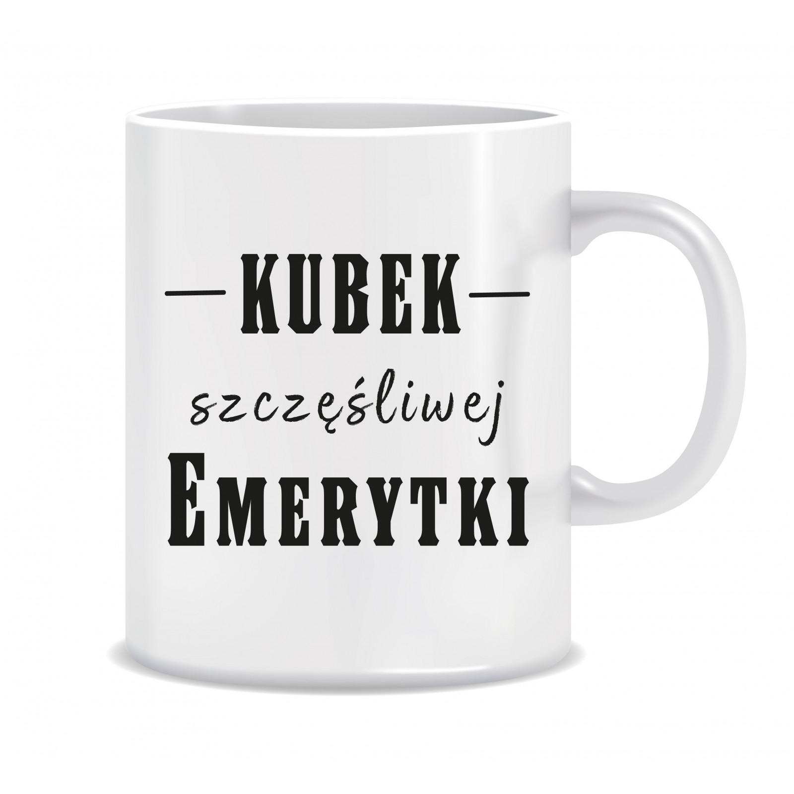 Kubek dla Emerytki (Kubek szczęśliwej emerytki)