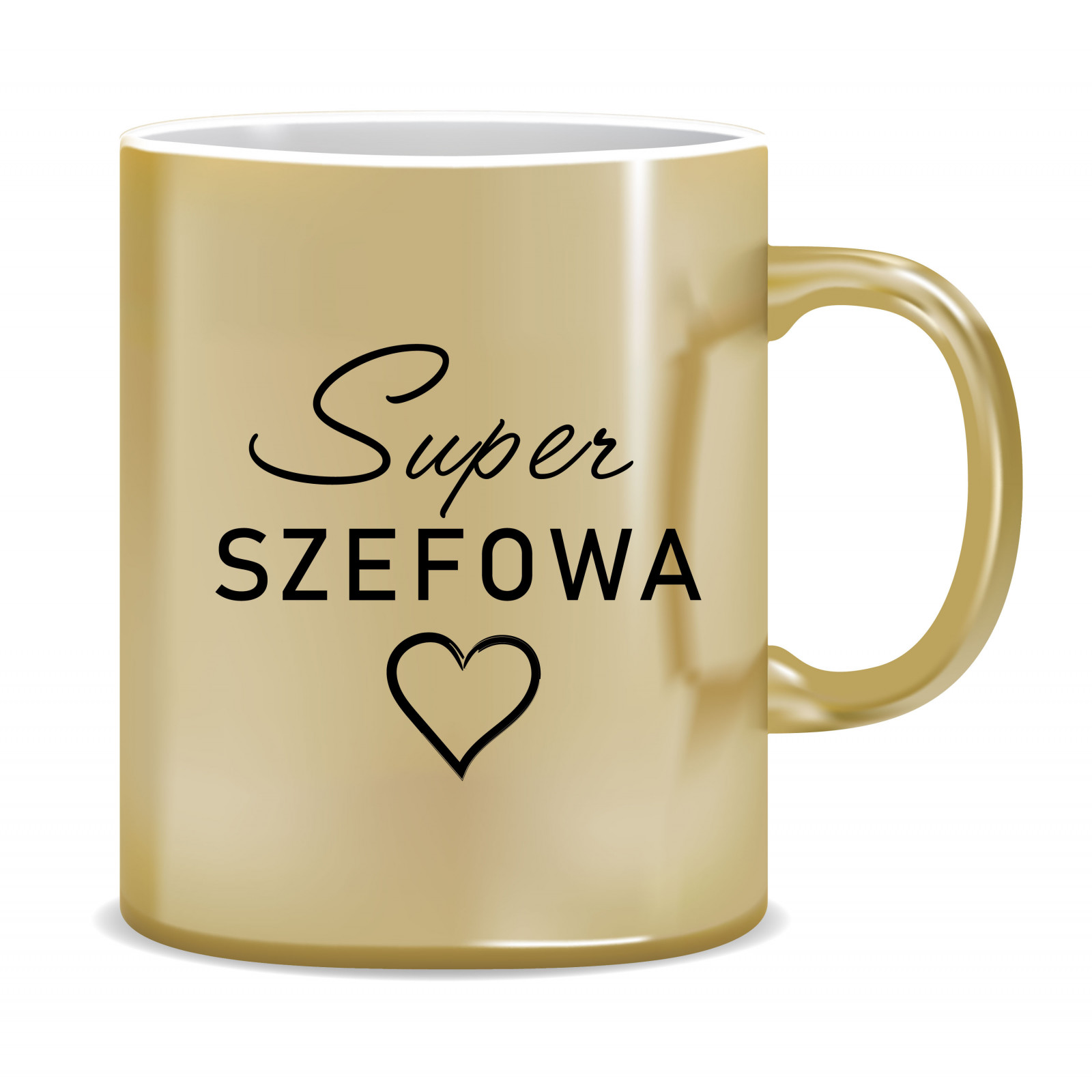 Kubek Złoty dla szefowej (Super szefowa)