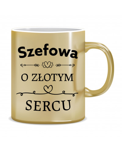 Kubek Złoty dla szefowej (Szefowa o złotym sercu)