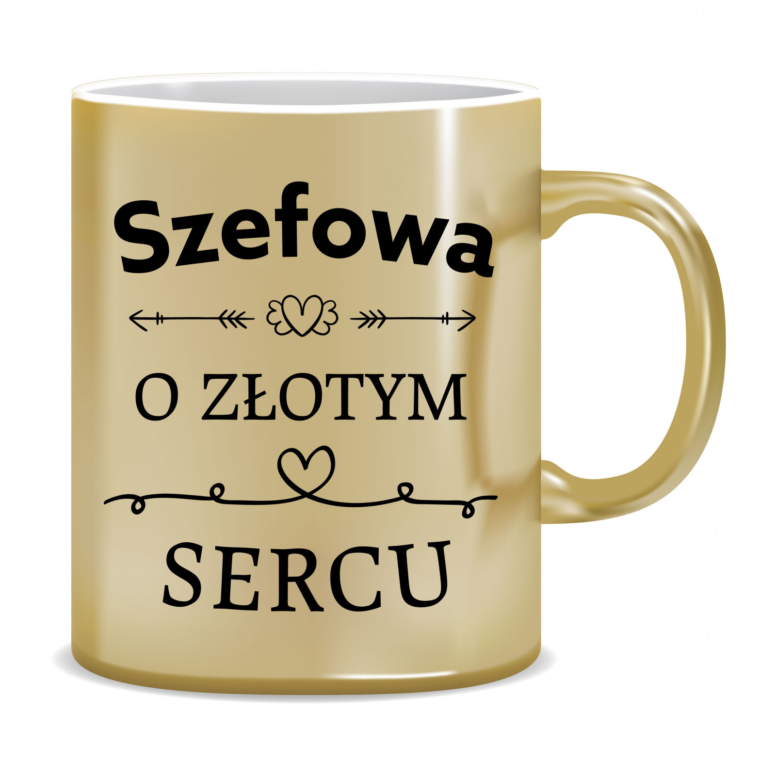 Kubek Złoty dla szefowej (Szefowa o złotym sercu)