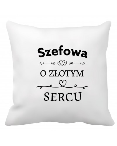 Poduszka dla szefowej (Szefowa o złotym sercu)