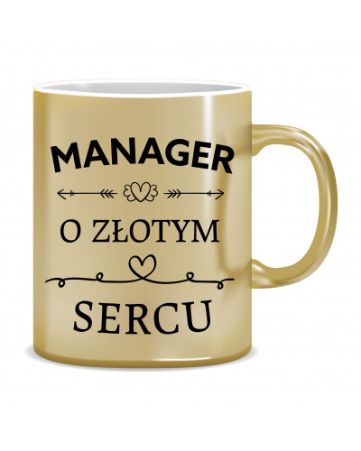 Kubek Złoty dla managera (Manager o złotym sercu)