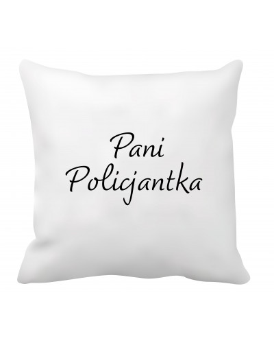 Poduszka dla policjantki (Pan policjantka)