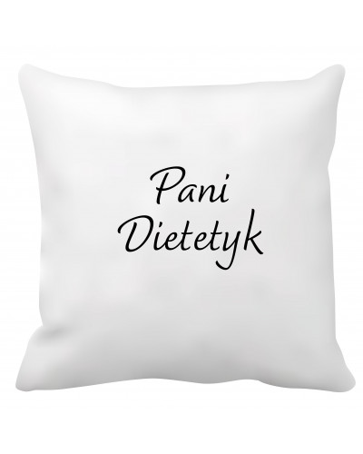 Poduszka dla dietetyka (Pani dietetyk)