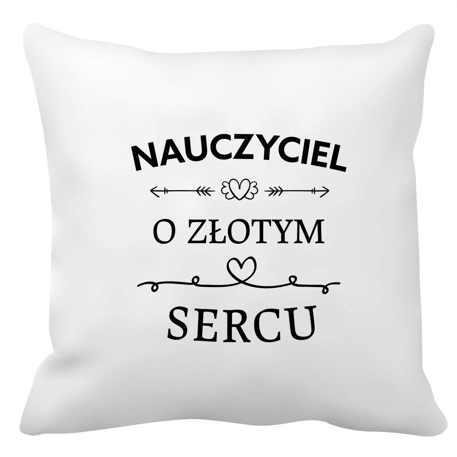 Poduszka dla nauczyciela (Nauczyciel o złotym sercu)