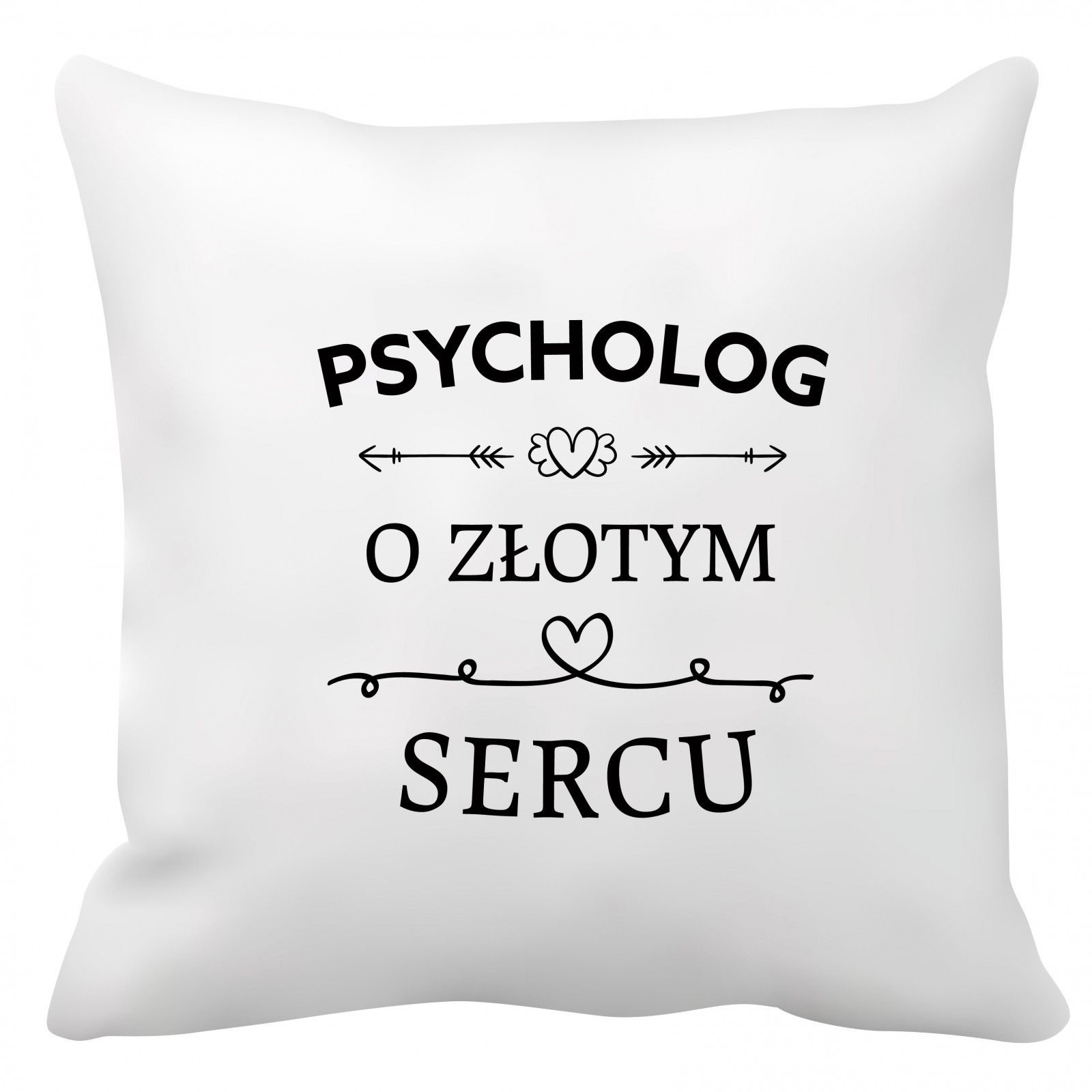 Poduszka dla psychologa (Psycholog o złotym sercu)